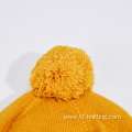 Winter knitted hat for baby